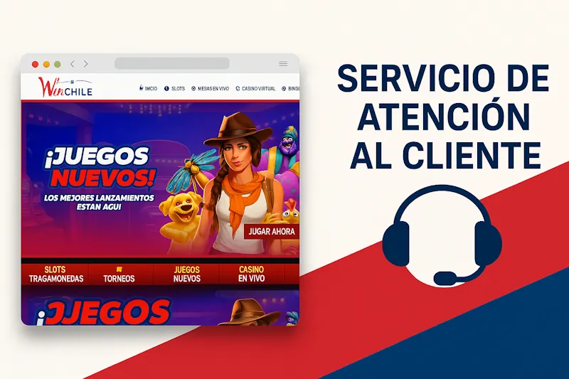 Soporte winchile — canales de contacto